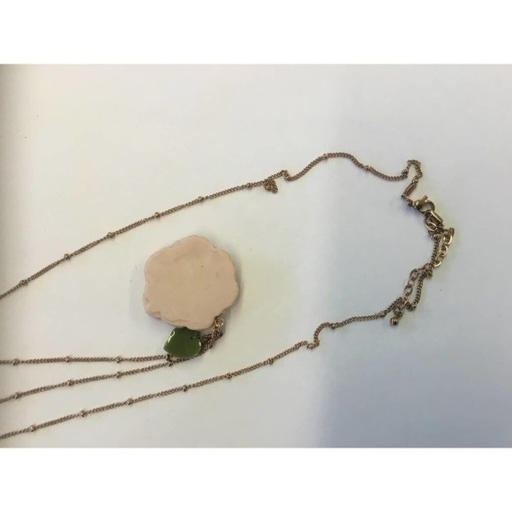 Peony Pendant Necklace - Picture 4 of 4